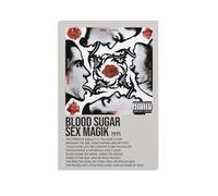 YAWRGJWRG Red Hot Chili Peppers Blood Sugar Sex Magik 1991 Posters Decorative Aesthetic Canvas Poster Wall Art Decor Living Modern Family Bedroom Music Movie Poster 12x18inch(30x45cm) Unframe-style