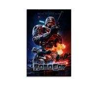 YAWRGJWRG RoboCop(5) Posters Decorative Aesthetic Canvas Poster Wall Art Decor Living Modern Family Bedroom Music Movie Poster 12x18inch(30x45cm) Unframe-style
