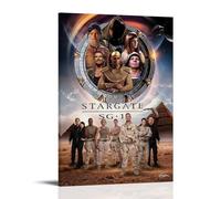 YAWRGJWRG Stargate SG-1(2) Posters Decorative Aesthetic Canvas Poster Wall Art Decor Living Modern Family Bedroom Music Movie Poster 12x18inch(30x45cm) Frame-style