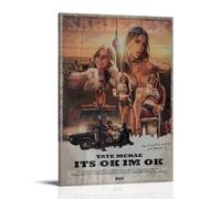 YAWRGJWRG Tate McRae It's Ok I'm Ok Posters Decorative Aesthetic Canvas Poster Wall Art Decor Living Modern Family Bedroom Music Movie Poster 16x24inch(40x60cm) Frame-style