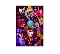 YAWRGJWRG The Amazing Digital Circus（8） Posters Decorative Aesthetic Canvas Poster Wall Art Decor Living Modern Family Bedroom Music Movie Poster 12x18inch(30x45cm) Unframe-style