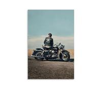 YAWRGJWRG The Bikeriders 2023（1） Posters Decorative Aesthetic Canvas Poster Wall Art Decor Living Modern Family Bedroom Music Movie Poster 16x24inch(40x60cm) Unframe-style
