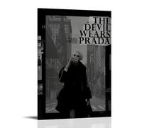 YAWRGJWRG The Devil Wears Prada Movie（1） Posters Decorative Aesthetic Canvas Poster Wall Art Decor Living Modern Family Bedroom Music Movie Poster 08x12inch(20x30cm) Frame-style