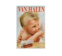 YAWRGJWRG Van Halen 1984 Posters Decorative Aesthetic Canvas Poster Wall Art Decor Living Modern Family Bedroom Music Movie Poster 12x18inch(30x45cm) Unframe-style