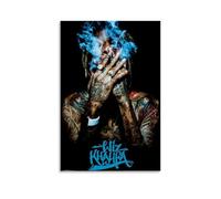YAWRGJWRG Wiz Khalifa（8） Posters Decorative Aesthetic Canvas Poster Wall Art Decor Living Modern Family Bedroom Music Movie Poster 16x24inch(40x60cm) Unframe-style