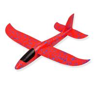 YAWSXUUK 3PCS Jumbo Foam Glider Plane 48x48x12cm Foam Airplanes For Kids, Lightweight Foams Throwing Plane, Hand Launched Flying Aeroplanes With Smooth Flights, Outdoor Sports Toy For Kids 4-8