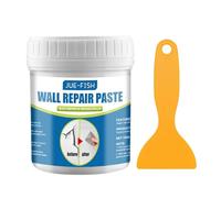 YAWSXUUK Wall Repair Paste Kit, 100g Drywall Repair Cream With Scraper, Wall Mending Agent Cream, Safe, Quick & Easy Solution To Fill The Crack & Hole, For Nail Holes Cracks Graffitis White Walls