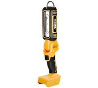 YAWV Cordless LED Work Light for Dewalt 20V MAX Battery, Two Levels Adjustable Up to 1000 Lumens with Low Voltage Protection, 140 Degree Rotating Wide-angle Lighting for Workshop, Camping, Outdoor