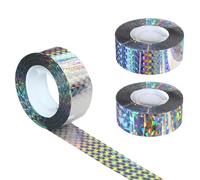 YAWYO 2 Rolls Bird Scare Tape, Double Sided Reflective Bird Deterrent Scarer Pigeon Seagull Crow Deterrent Bird Repellent Scare Tape