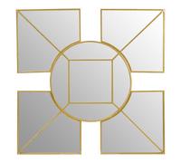 Yaxa Yaxi Mirror Faux Gold Foil Premier Housewares Gold One Size
