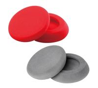 YAXI EARPADS for Koss PORTAPRO 2Pairs (Grey+Red)