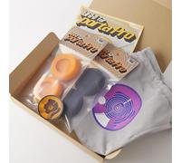 YAXI EARPADS for Koss PORTAPRO 2Pairs+Pouch ((Black+Orange)+Pouch)