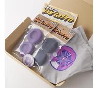 YAXI EARPADS for Koss PORTAPRO 2Pairs+Pouch ((Black+Purple)+Pouch)