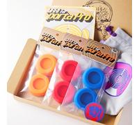 YAXI EARPADS for Koss PORTAPRO 3Pairs+Pouch ((Orange+Blue+Red)+Pouch)