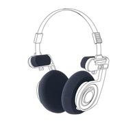 YAXI Earpads + Headband Cushions for Koss PortaPro (Black)
