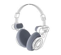 YAXI Earpads + Headband Cushions for Koss PortaPro (Grey)