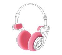 YAXI Earpads + Headband Cushions for Koss PortaPro (Pink)