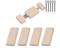 Yaxiny 8GB USB C Memory Stick, USB C Flash Drive USB 3.0 Stick High Speed TYPE C Drive Dual OTG Pen Drive Maple Wooden for TV, Car, Smartphones, PC, Laptop