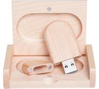 Yaxiny Maple Wood 3.0 16GB USB Flash Drive USB Disk Memory Stick with Wooden Box