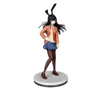 YAXIWEN for Uniform Bunny girl Mai Sakurajima Figure Character Model, Anime Statue Doll Collectible Model Characters Statue, for 14+ Years Old