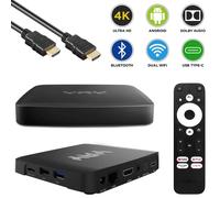 YAY GO Android 14 TV IP UHD 4K Dual-WiFi LAN MicroSD Chromecast IP-Receiver
