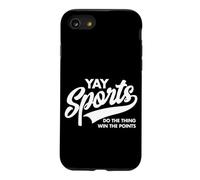 Yay Sports Do the Thing Win the Points Funny Game Day Case for iPhone SE (2020) / 7/8