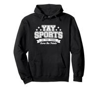 Yay Sports Do the Thing Win the Points Funny Vintage Pullover Hoodie