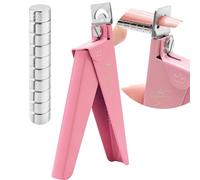 Yaya Acrylic False Nail Clippers with Magnets,Nail Cutters for Nail Tips,Nail Tip Cutter with Length Measurement, Acrylic Nail Cutter with Sizer Magnets, Manicure Tool for Salon Home Nail Art.