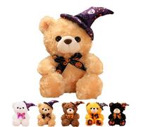 yayafunfun 1Pc Cute Halloween Teddy Bear Doll Plush Soft Toys for Kids, 23cm Cuddly Toys for Home Decor - Khaki