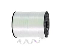 yayafunfun Cinta blanca para globos, 500 yardas, cinta rizadora metálica brillante para globos, cintas de cuerda de globos de 5 mm para envolver regalos, decoración de cumplea?os, boda, fiesta, Navidad