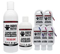 YAYB LIQUID CHALK ROSIN FREE | WHITE LABEL EDITION | Powerful Grip Formula | Sweat-Free Hands | Rock Climbing | Bouldering | Weight Lifting | Power Lifting | Bodybuilding (1x 500ml)