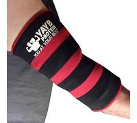 YAYB Protein Triple Ply Elbow Sleeves (pair) War Series - Strongman - Powerlifting - Demanding Strength Sports (Medium)