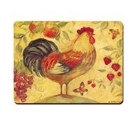 YaYiYo Cork Hardboard Placemat, Kitchen Table Insulation Plate Pad Bowl Mat Coaster Western Tableware Mat 2PCS for Home - 40 x 30 cm (15.7 X 11.8 Inch)