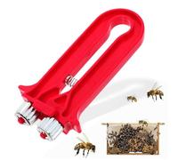 YAYNO Red Wire Beekeeping Tool Beekeeping Wire Tensioner Cable Tensioner Crimper Beekeeping Equipment Beehive Frame Wire for Attaching Iron Wire or Stainless Steel Wire to the Nest Frame