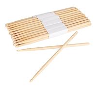 YAYODS 12 Pairs Drum Sticks 5A, Maple Drumsticks, Non-slip Wood Drum Sticks Wood Tip Drumstick for Kids Students Adults Beginners