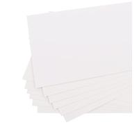 YAYODS 200 Sheets A4 White Card, 250gsm White Card Stock for Printer, A4 Card for Invitations, Menus, Wedding, DIY (Not Suitable for Inkjet Printing)