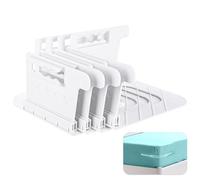 YAYODS 8 Pack Bed Sheet Holders, Fitted Sheet Clips and Grippers, Heavy Duty Bed Sheet Straps for Corners, Adjustable Sheet Holders for Bedding, White, 18x18x9cm