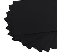 YAYODS A4 Black Card Stock - 200 Sheets, 250gsm for Printer, Invitations, Menus, and Wedding DIY