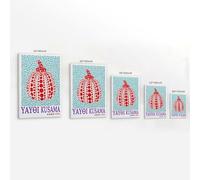 Yayoi Kusama Classic Paintings Posters Canvas Print Aesthetic Wall Art Modern Home Decor for Bedroom Living Room 24x36inch(60x90cm) Frame-style