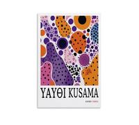 Yayoi Kusama Classic Paintings Posters Canvas Print Aesthetic Wall Art Modern Home Decor for Bedroom Living Room 08x12inch(20x30cm) Unframe-style