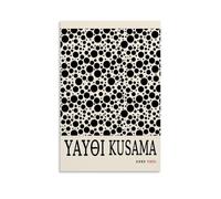 Yayoi Kusama Classic Paintings Posters Canvas Print Aesthetic Wall Art Modern Home Decor for Bedroom Living Room 24x36inch(60x90cm) Unframe-style