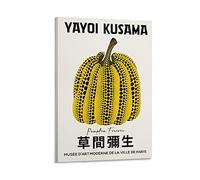 Yayoi Kusama Pumpkin Art Poster Decorative Painting Canvas Wall Posters And Art Picture Print Modern Family Bedroom Decor Posters 12x18inch(30x45cm)