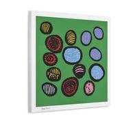 Yayoi Kusama - When I Was in Heaven, I Gathered Great Souls And Cried, 2020 Poster Vintage Art, Wall Canvas, Decoration Aesthetic, Living Room, Kids Room Dormitory, Cafe, Bathroom, Suitable for Bedroo