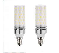 yayutelight 2-Pack 12W LED Corn Screw Bulbs,100W Incandescent Bulbs Equivalent Energy Saving LED Bulb for Chandelier, Wall Lamp, Floor Lamp (Warm White, E14 Base)