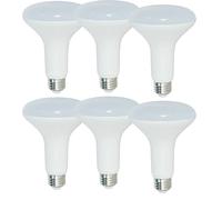 yayutelight 6-Pack BR30 LED Bulb, 100W Equivalent, 3000K Warm White, Dimmable, 1350 Lumens, LED Flood Light Bulbs, 15W, E27 Base, for nterior Home Recessed Can Light Bulbs