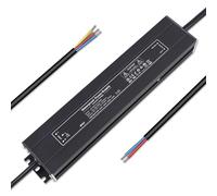 YAYZA! 12V 200W LED Transformer Waterproof IP67 Ultra Slim LED Driver 240V AC to 12V DC 16.6A Low Volt Converter Power Supply Constant Voltage Adapter For Outdoor Garden Strip Lights