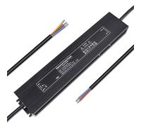 YAYZA! 24V 300W LED Transformer Waterproof IP67 Ultra Slim LED Driver 240V AC to 24V DC 12.5A Low Volt Converter Power Supply Constant Voltage Adapter for Outdoor Garden Strip Lights
