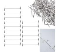 YAZANY Metal Treasury Tags, 50Pcs Elastic Treasury Tags Metal-Ended Treasury Tags, Office Paper Fasteners String Binders Hole Punch Ties for Organising Paper Documents 51mm