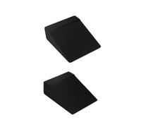 Yazhuq 2Pcs Nonslip Squats Wedges Block Strength Training Leg Machine Calf Stretcher Slants Board Foot Stretch Wedges Blocks