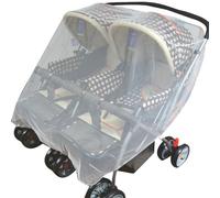 Yazhuq Double Stroller Anti-Mosquitos Net Insect Net for Carseat Twin Pram Mesh Cover Double Stroller Mosquito Net